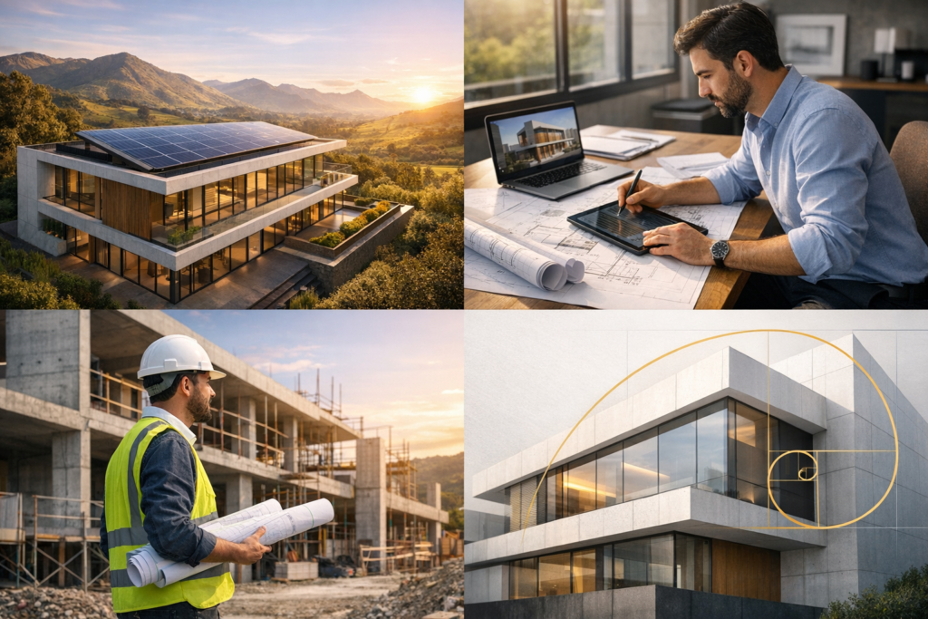 Arquitectura en acción y diseño creativo